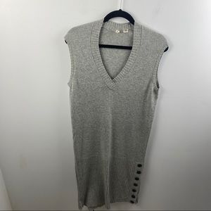 Moth Long Sleeveless Sweater Dress